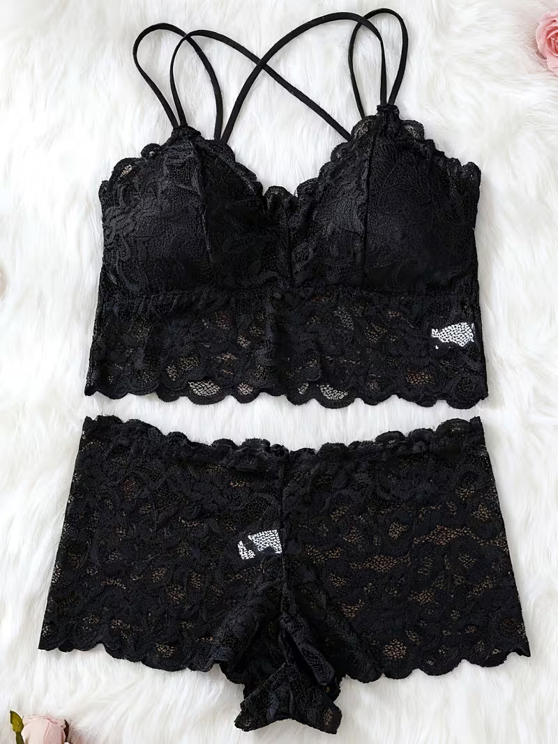 Pack of 5 Women's Bra & Panty Set – Soft Comfortable Everyday Lingerie Combo