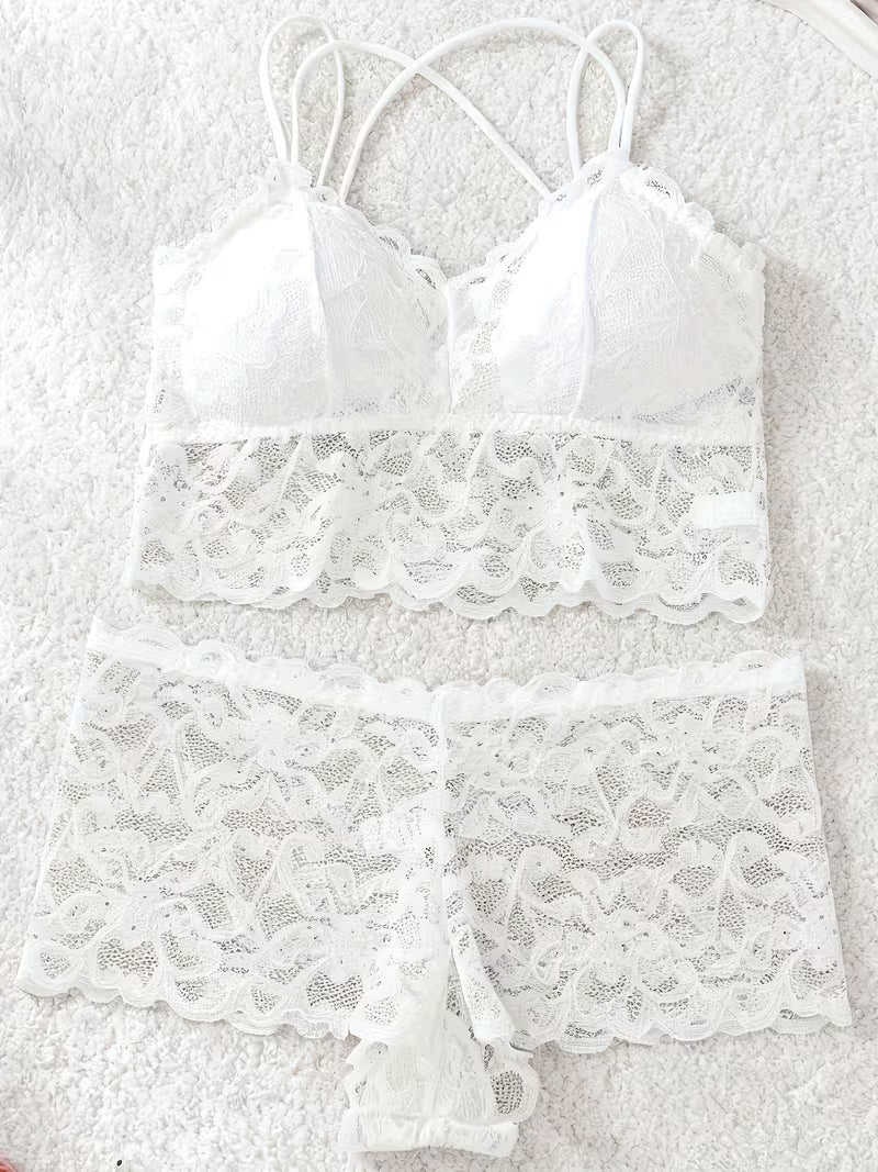 Pack of 5 Women's Bra & Panty Set – Soft Comfortable Everyday Lingerie Combo