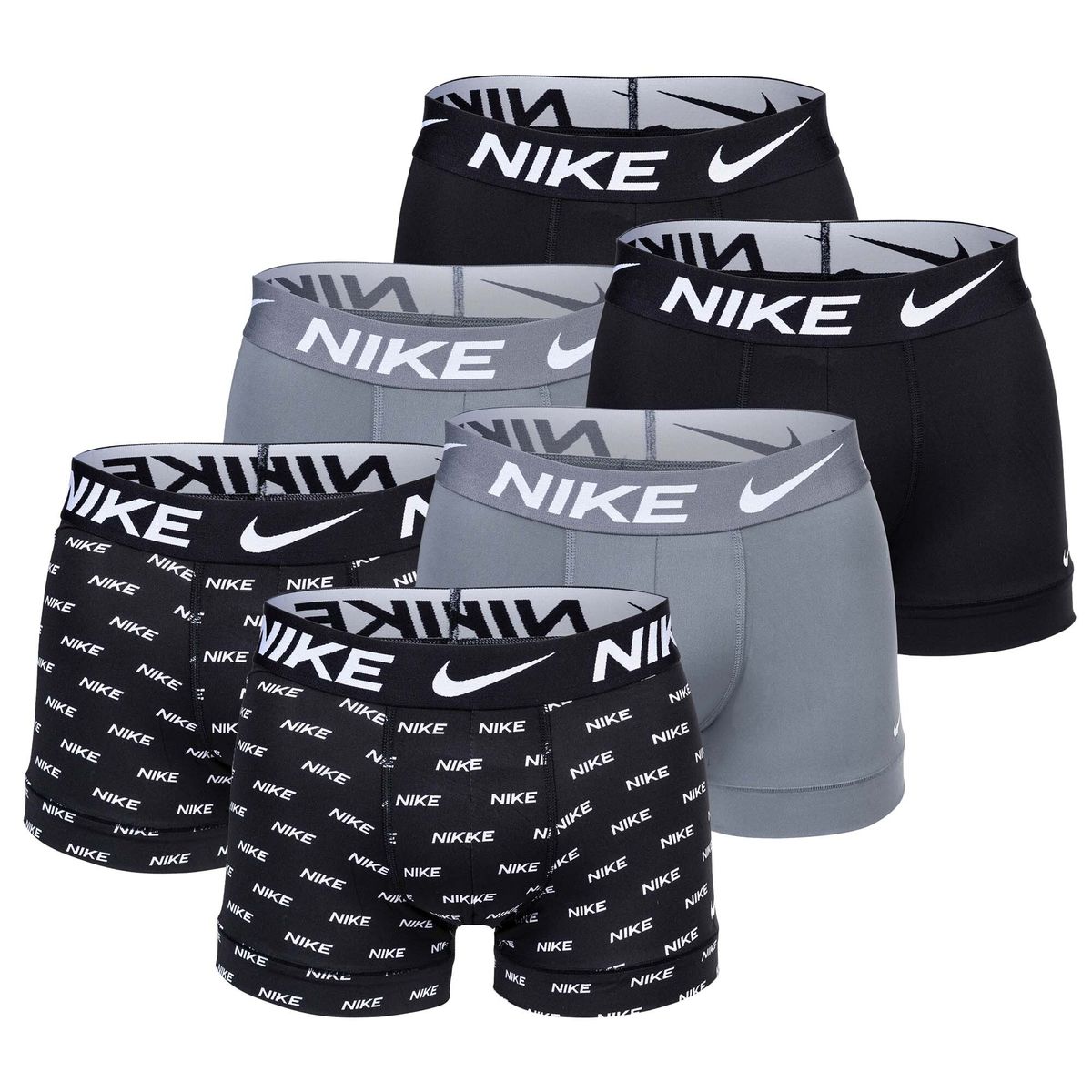 Pack of 5 Men's Cotton Boxer Briefs Comfortable Daily Wear Underwear